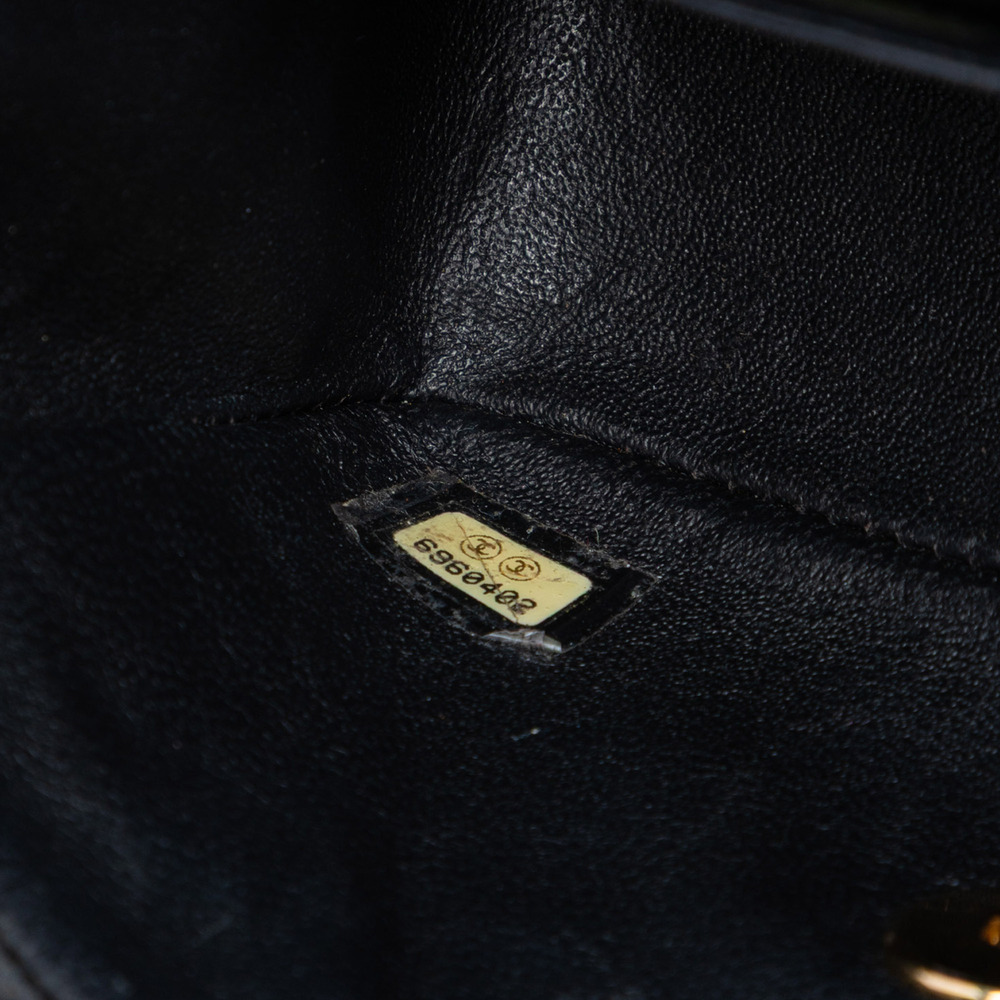 Pre-Loved Chanel Extra Mini Rectangular Classic Suede Single Flap - Picture 6 of 7